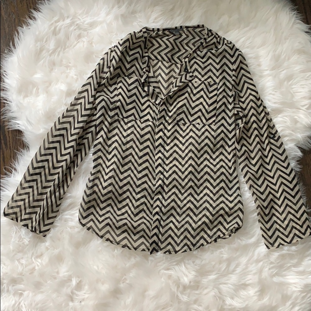Charlotte Russe Chevron top